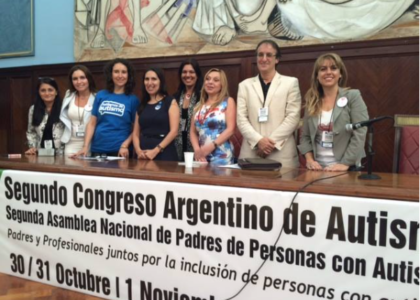 Participación en el Congreso argentino de autismo